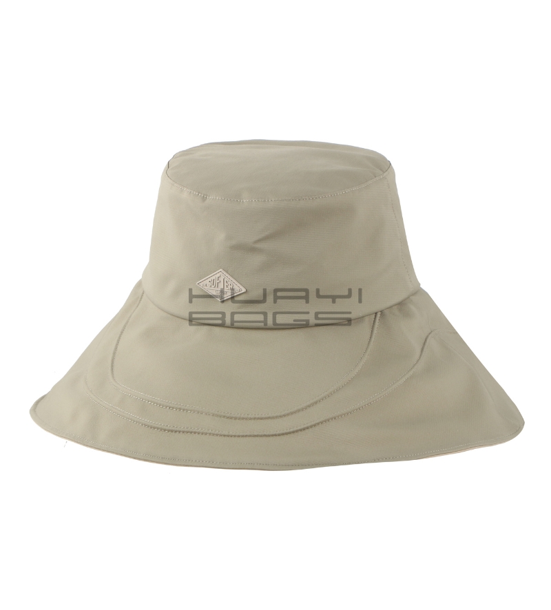 Lightweight Fashion Black Bucket Hat