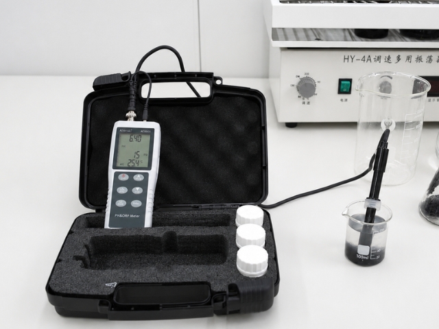 Portable pH and ORP meter